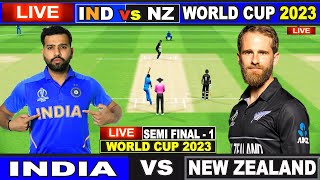 Live: IND Vs NZ, ICC World Cup 2023 | Live Match Centre | India Vs New Zealand | 2nd Inning