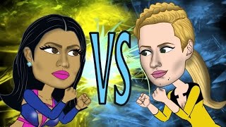 Nicki Minaj vs. Iggy Azalea Fight (HHB) Celebrity Death Match