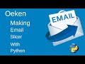 Make email slicer with python