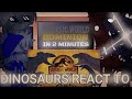 Dinosaurs React To Jurassic World Dominion... But In 2 Minutes by @slick4785