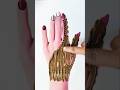 Mehndi design for tricks 😯/Stylish back hand mehndi design #trending #shorts #mehndi#viral