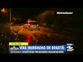 Deslizamiento e inundaciones tras fuerte aguacero en Bogotá- 21 Noviembre 2014