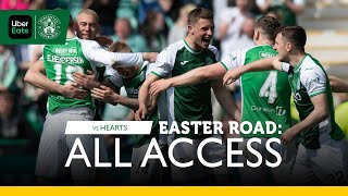 Hibernian 1 Hearts 0 | Edinburgh Derby: ALL ACCESS | Brought To You By Uber Eats