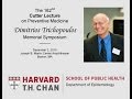Dimitrios Trichopoulos Memorial Symposium- Chung-Cheng Hsieh