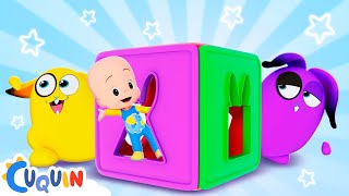 Cuquin’s Magic Color Cube – Learn the Shapes  | Cuquin’s Colorfull Balloons