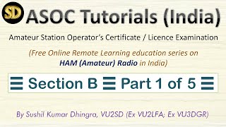 Amateur Station Operator’s Certificate / Licence Examination Tutorials. Radio Regulations (P 1 of 5)