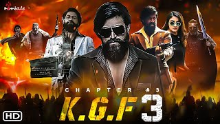KGF Chapter 3 Official Trailer | Yash | Prasanth Neel | Raveena Tandon | #movie KGF3