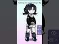 making OCs out of emojis #2  #gachalife2 #gacha #gachaclub #gachashorts #shorts #shortvideo #gacha