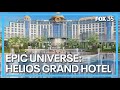 Universal Orlando unveils images of Helios Grand Hotel at Epic Universe