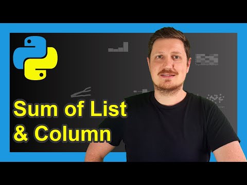 Calculate Sum in Python (Examples) NumPy & pandas List Object, One Particular Column & by Group