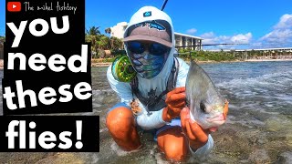 [FLIES FOR DIY] 4 FLIES you should bring for [FLY FISHING THE CARIBBEAN IN MEXICO]