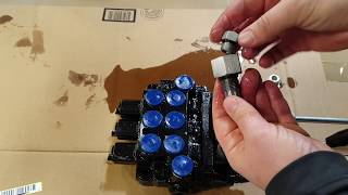How to Convert 3-Function Loader Control Valve to Open Center, PBY, and Closed Center Setup