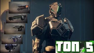 Destiny 2 НОВИЧКИ! ТОП-5 оружия ПВЕ (Экзот) бесплатной версии