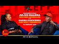 The EFF President  Julius_S_Malema in an unfiltered conversation with Sakina on SABC News,