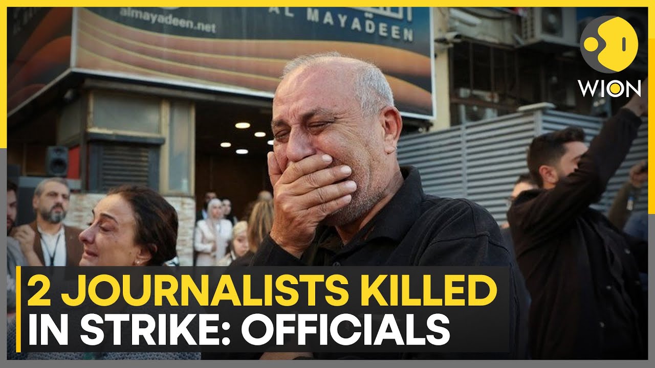 Israel-Hamas War: Israeli Strike Kills Two Journalists In Gaza ...