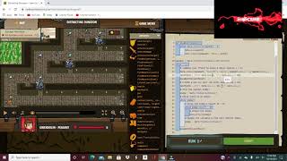Distracting Dungeon in Python Codecombat