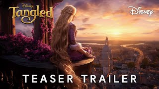 Tangled Live Action (2025) | Teaser Trailer | Disney (4K) | rapunzel trailer