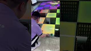 TOP DANCE LED Dance Floor Tiles | Magnetic 3D LED Dance Floor for Weddings & Event Rental