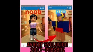 My Roblox Avatar Evolution 2016 2018 - evolution of the richest roblox player my avatar 2008