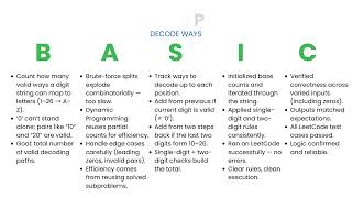 [Javascript] Decode Ways - Leetcode 91 -- Illustrated! | Pattern Mastery
