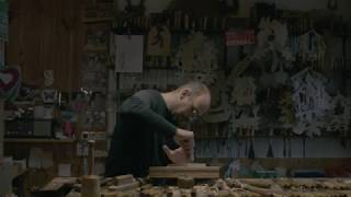Master Cuckoo Clock Maker - Carving a Facade