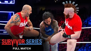 FULL MATCH - The Usos vs. The Bar - Champions vs. Champions Match: Survivor Series 2017