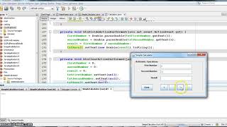 Simple Calculator-4 Using Java (Net Beans)