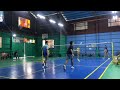 Wyninah & Wynnah VS Aaron & Dhan | Yakal Badminton Court