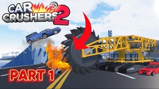 Car Crushers 2 • UPDATE 67 (Part 1) ❄️ HD