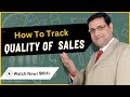 How To Track Quality of Sales | FMCG Sales | FMCG Business | Sandeep Ray