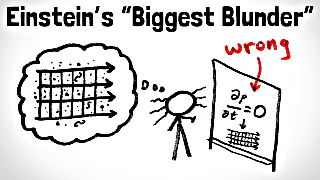 Einstein's Biggest Blunder, Explained - YouTube