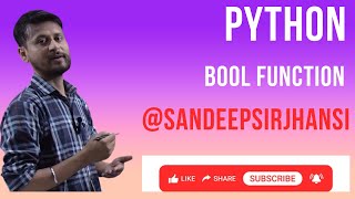 Python bool() Function Explained | How to Use the bool() Function in Python