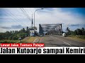 Suasana Jalan di Kabupaten Purworejo Jawa Tengah Jalan Kutoarjo Kemiri