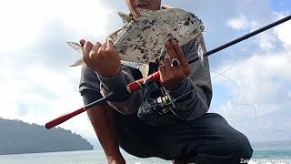 ❗casting di pinggir pantai pakai micro jig🎣