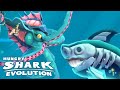 NEW KRAKEN SQUID vs GHOST SHARK (HUNGRY SHARK EVOLUTION)