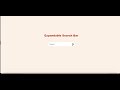 How to create an expandable search bar