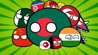 Countryballs : Meet the Bangladesh ! POV you are Bangladesh