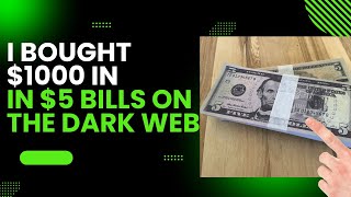 I bought $1000 in counterfeit bills on the Dark Web. #counterfeiting #counterfeiter #darkweb #money