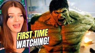 First Time Watching THE INCREDIBLE HULK! MOVIE REACTION!! Sally’s Marvel Movie Marathon