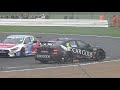 BTCC 2022: Silverstone National - Race 3: George Gamble is spun out and rejoins the race