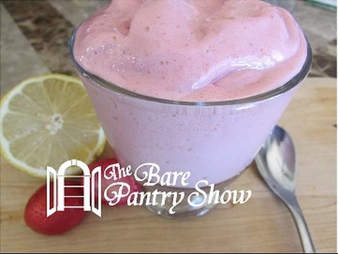 Strawberry Lemon Frozen Yogurt Strawberry Lemon Frozen Yogurt