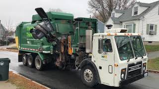 Waste Management Garbage Truck Compilation: Providence RI