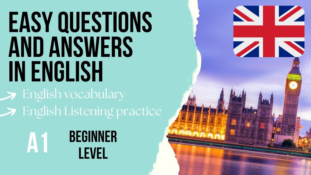 Basic English Conversation Questions And Answers Beginner English