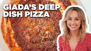 How to Make Deep Dish Cheese Pizza with Giada De Laurentiis | Giada at Home | Fo