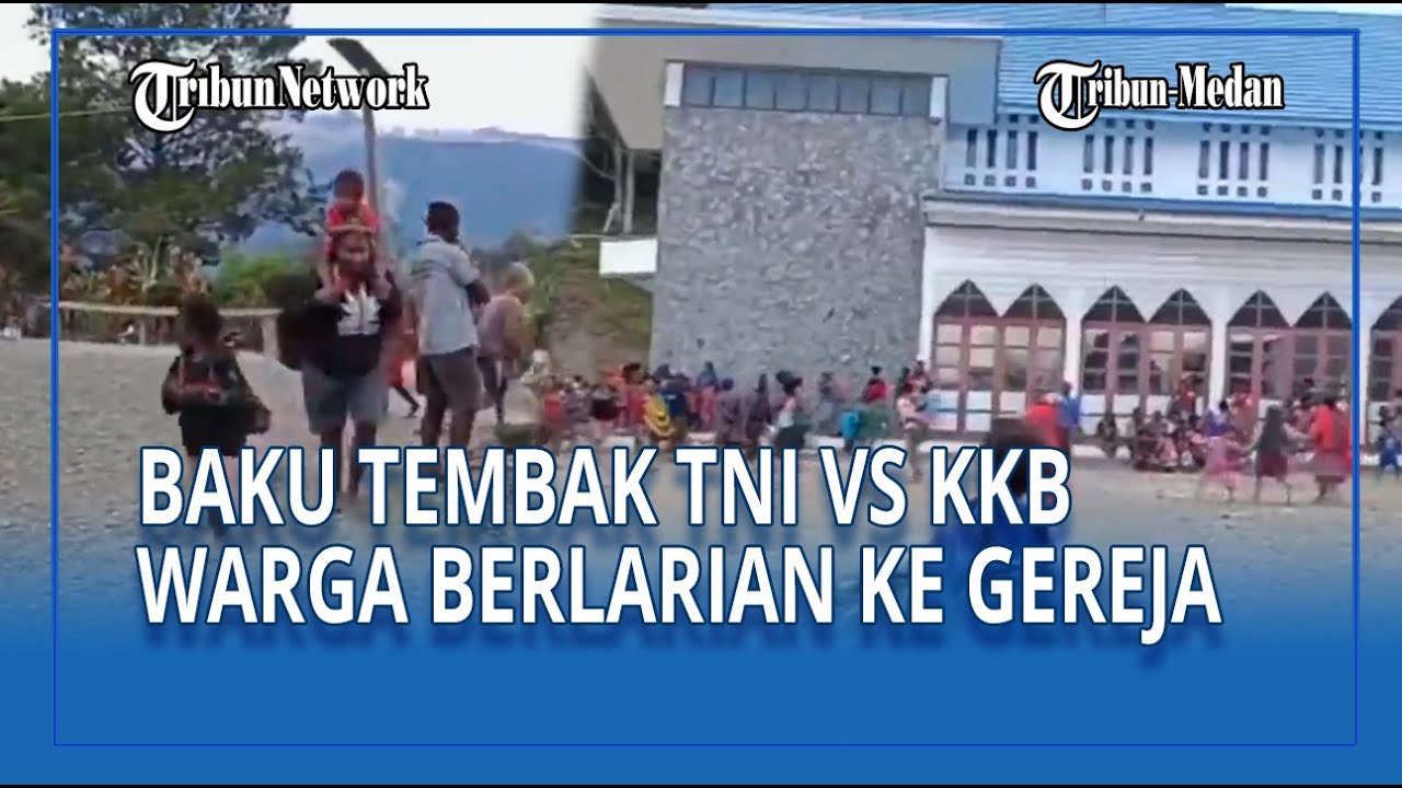 Viral Detik-Detik Baku Tembak KKB Vs TNI Di Bandara Sugapa, Hingga ...