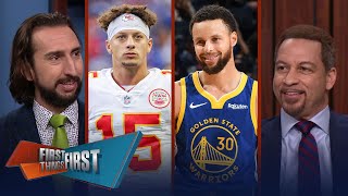 Mahomes named Most Influential, Burrow talks Chiefs & Greatest NBA Dynasties | FIRST THINGS FIRST