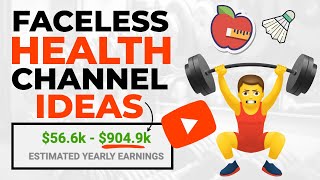 Faceless YouTube Channel Ideas (Health Niche - $2193 Per Day)