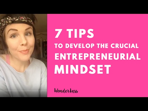 7 Tips To Develop An Entrepreneurial Mindset - YouTube