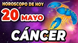 ✨𝐑𝐄𝐒𝐏𝐈𝐑𝐀 𝐋𝐀 𝐄𝐍𝐄𝐑𝐆Í𝐀 𝐃𝐄𝐋 𝐒𝐎𝐋💛Cáncer♋Horoscopo de hoy cáncer 20 de Mayo 2024|MONHI VIDENTE