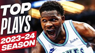 1 HOUR of the Top Plays of the 2023-24 NBA Season | Pt. 2